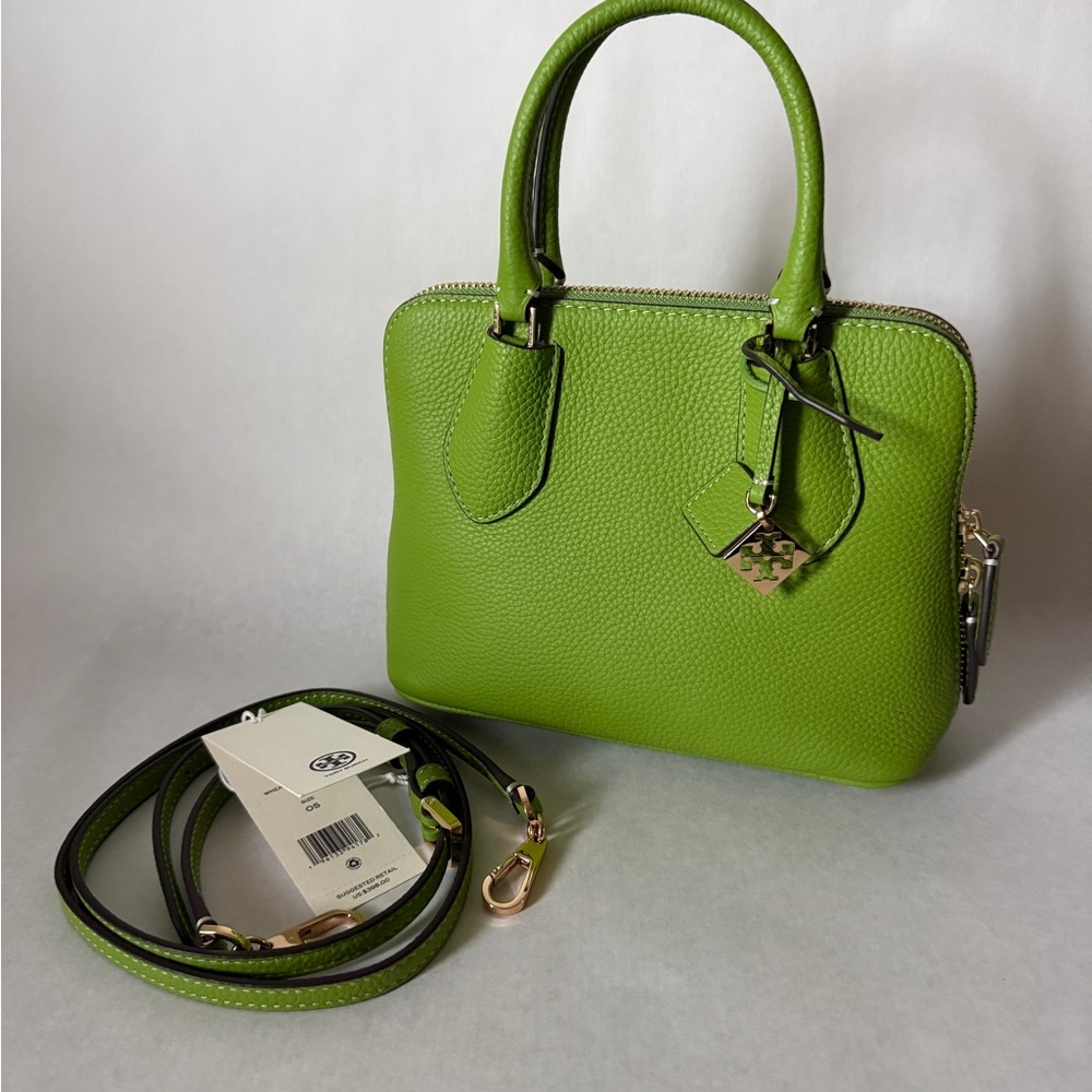 Tory Burch Green Satchel